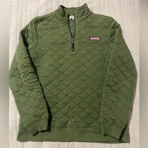 Vineyard Vines diamond quilted shep shirt